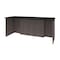 Bestar Norma Desk Shell, Black & Bark Gray 181400-000018 - alternate 6